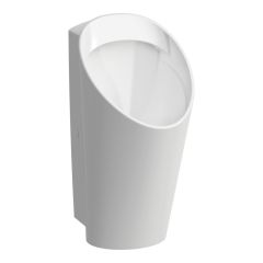 LAUFEN LEMA Odsávací pisoár rimless vnútorný odtok vody DN50, vrátane 1-litrového sifónu, montážnej sady a keramickej odpadovej krytky, H841193A004011