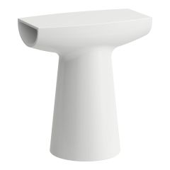 LAUFEN HOME COLLECTION Keramická socha 'Baboon', Biela matná 757, H8702617570001 LAUFEN HOME COLLECTION Keramická socha 'Baboon', Biela matná 757, H8702617570001