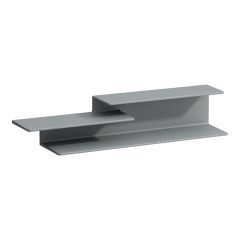 LAUFEN HOME COLLECTION Keramická polička "Etagere Lay" 690 mm, Grafit mat 758, H8777727580001