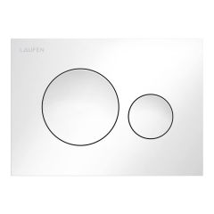 LAUFEN INEO WC tlačidlo INEO MOON, Dual Flush, Biela 000, H9001140000001