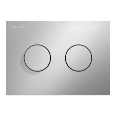 LAUFEN INEO WC tlačidlo INEO GROOVE, Dual Flush, Chróm matná 007, H9001170070001 LAUFEN INEO WC tlačidlo INEO GROOVE, Dual Flush, Chróm matná 007, H9001170070001