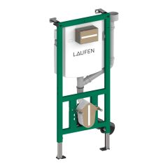LAUFEN INEO Rámový podomietkový modul s odsávanim zápachu, pre závesné WC, do ľahkej priečky, Dual Flush 6/3 l, nastaviteľné aj na 4,5/3 l, s nádržkou proti oroseniu, s prípravou pre napojenie na ventiláciu, H9201180000001