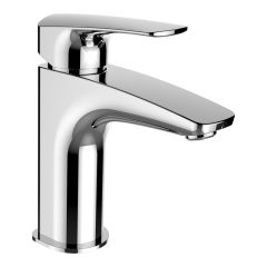 LAUFEN LAURIN Umývadlová stojančeková páková batéria s výtokom 106 mm, kartuša standard, bez automatického výpustu, prietok 5,7 l/min, Chróm 100, HF500702100060