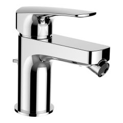 LAUFEN LAURIN Bidetová stojančeková páková batéria, s automatickým výpustom, Chróm 100, HF500710100000