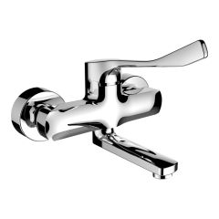 LAUFEN CITYPRO Citypro liberty, umývadlová batéria, otočný výtok 175mm, lekárska páka, s obmedzovačom prietoku a teploty, Chróm 100, HF500922100694