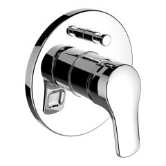 LAUFEN CITYPRO Vrchná súprava podomietkovej vaňovej batérie pre Simibox Standard a Light, so spätnou klapkou, Chróm 100, HF500989100000 LAUFEN CITYPRO Vrchná súprava podomietkovej vaňovej batérie pre Simibox Standard a Light, so spätnou klapkou, Chróm 100, HF500989100000