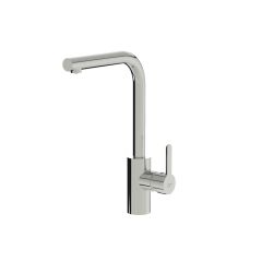 LAUFEN EUROLOOK Essentials 2 drezová stojanková batéria, výtok v tvare L 210 mm, Chróm 100, HF501537100000