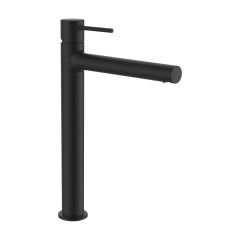 LAUFEN TWINPLUS SLIM Umývadlová stojančeková páková batéria pre umývadlové misy s výtokom 180 mm, výška 240 mm, bez automatického výpustu, PVD titán čierný mat 428, HF505419428000