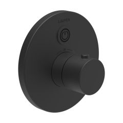 LAUFEN SHOWERTRONIC Front panel for electronic, thermostatic flush-mounted body, with Bluetooth, with hygiene flushing, mains version, PVD titán čierný mat 428, HF707030428000 LAUFEN SHOWERTRONIC Front panel for electronic, thermostatic flush-mounted body, with Bluetooth, with hygiene flushing, mains version, PVD titán čierný mat 428, HF707030428000