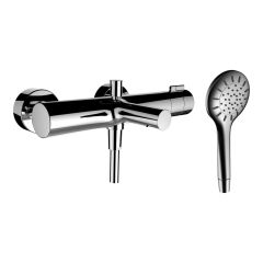 LAUFEN TWINPLUS Vaňová termostatická batéria, s príslušenstvom, Chróm 100, HF905461100600 LAUFEN TWINPLUS Vaňová termostatická batéria, s príslušenstvom, Chróm 100, HF905461100600
