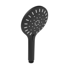 LAUFEN SHOWER PROGRAMME MyTwin120 ručná sprcha, 3 druhy prúdov, chróm, prietok 5,7 l/min, PVD titán čierný mat 428, HF939029428000
