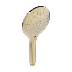 LAUFEN SHOWER PROGRAMME MyTwin120 ručná sprcha, 3 druhy prúdov, chróm, prietok 5,7 l/min, PVD Zlatá lesklá 463, HF939029463000