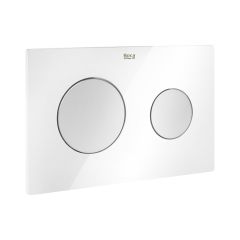 ROCA In-Wall Splachovacie tlačidlo PL10 kombi (biela / sivá), 89008900.