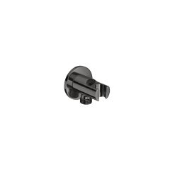 ROCA Aqua Prípojka sprchovej hadice 1/2 ", titán čierna lesklá, 5B5250..0 ROCA Aqua Prípojka sprchovej hadice 1/2 ", titán čierna lesklá, 5B5250..0