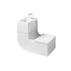 ROCA W+W Závesná keramická WC misa s umývadlom, A893020..1 ROCA W+W Závesná keramická WC misa s umývadlom, A893020..1