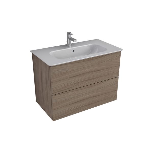 ALPHASOFT+ Umývadlo a skrinka pod umývadlo 80 cm, dvojzásuvka, PA0034ZA, T055801