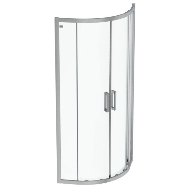 CONNECT 2 Sprchovací kút rohový vstup štvrťkruh 80x80 cm, K9250EO