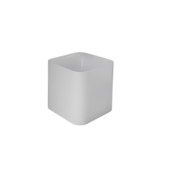 RAK PETIT Umývadlo voľne stojacie na dosku freestanding 36 x36 cm , PETCT23400AWHA