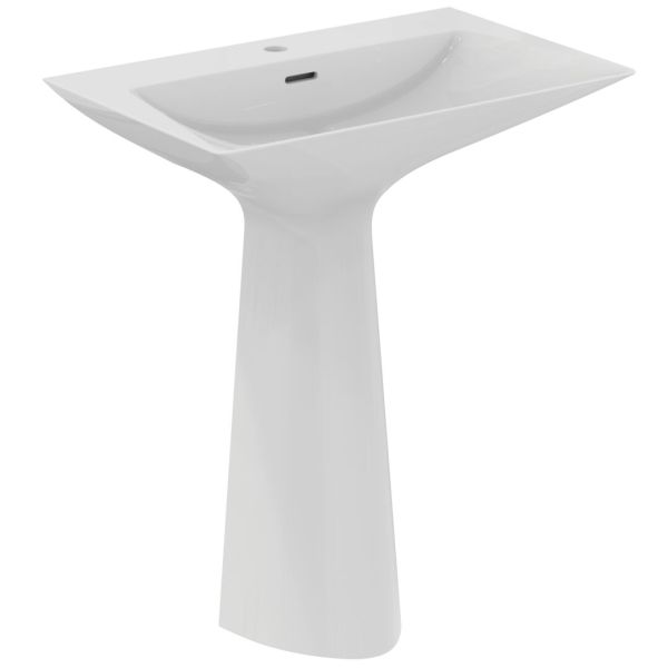 TIPO-Z Umývadlo voľne stojacie freestanding 74x47 cm, s jedným otvorom pre batériu, T442501