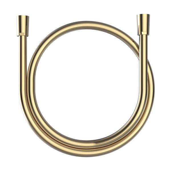 LAUFEN SHOWER PROGRAMME Sprchová hadica, G1/2 × G1/2, s kovovým efektom a otočným pripojením, dĺžka 1600 mm, PVD Zlatá lesklá 001, H3629800011311