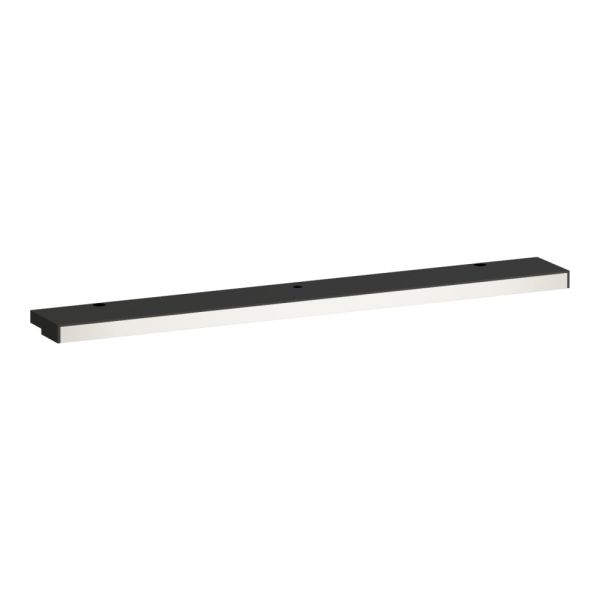 LAUFEN FRAME 25 Prídavné vodorovné osvetlenie 40 cm, farba čierna matná, Čierna matná 450, H4475639004501