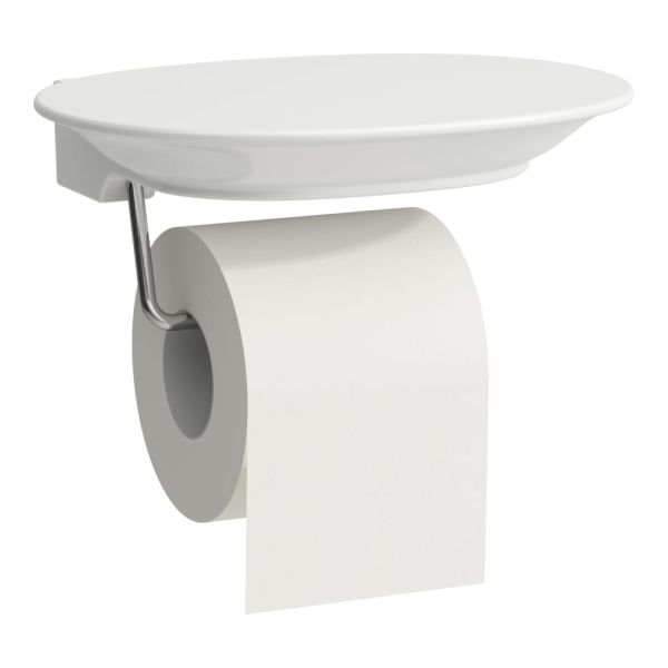 LAUFEN ILBAGNOALESSI|THE NEW CLASSIC Keramický držiaky WC papiera 22x17,5x16,5 cm, Biela 000, H8738530000001