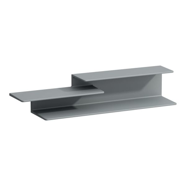 LAUFEN HOME COLLECTION Keramická polička "Etagere Lay" 690 mm, Grafit mat 758, H8777727580001