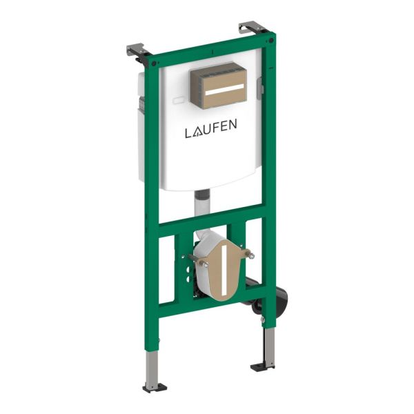 LAUFEN INEO Rámový podomietkový modul pre závesné WC, s nastaviteľnou sedacou výškou +50mm, do ľahkej steny, H9201170000001