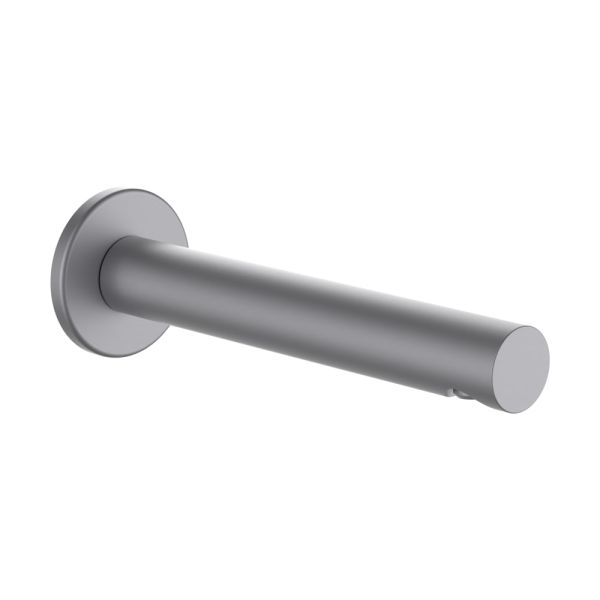 LAUFEN TWINPLUS SLIM Vaňový nástenný výtok, dĺžka 185 mm, PVD inox kartáčovaná oceľ 423, HF505469423000
