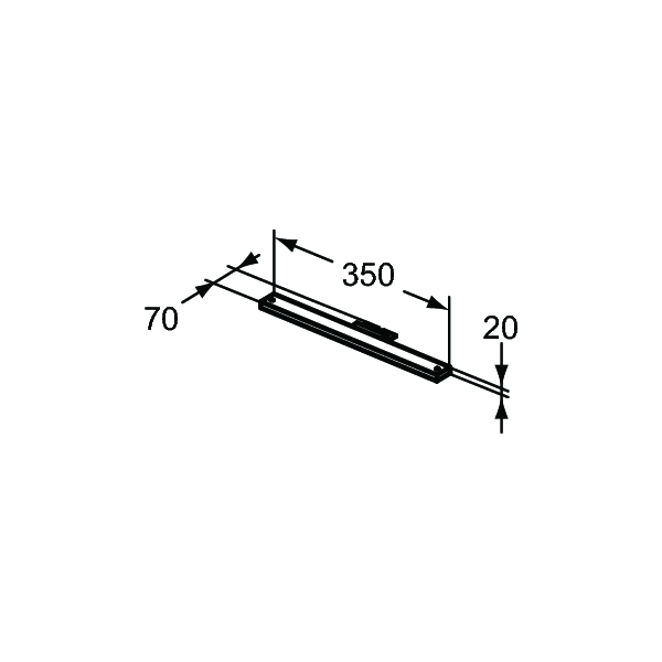 STRADA LED osvetlenie 35 cm, K2682